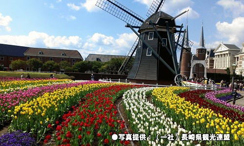 ハウステンボス・フラワーフェスティバル花と光のイースター/写真提供：（一社）長崎県観光連盟
